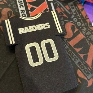 NWOT Raiders Bottle Koozie